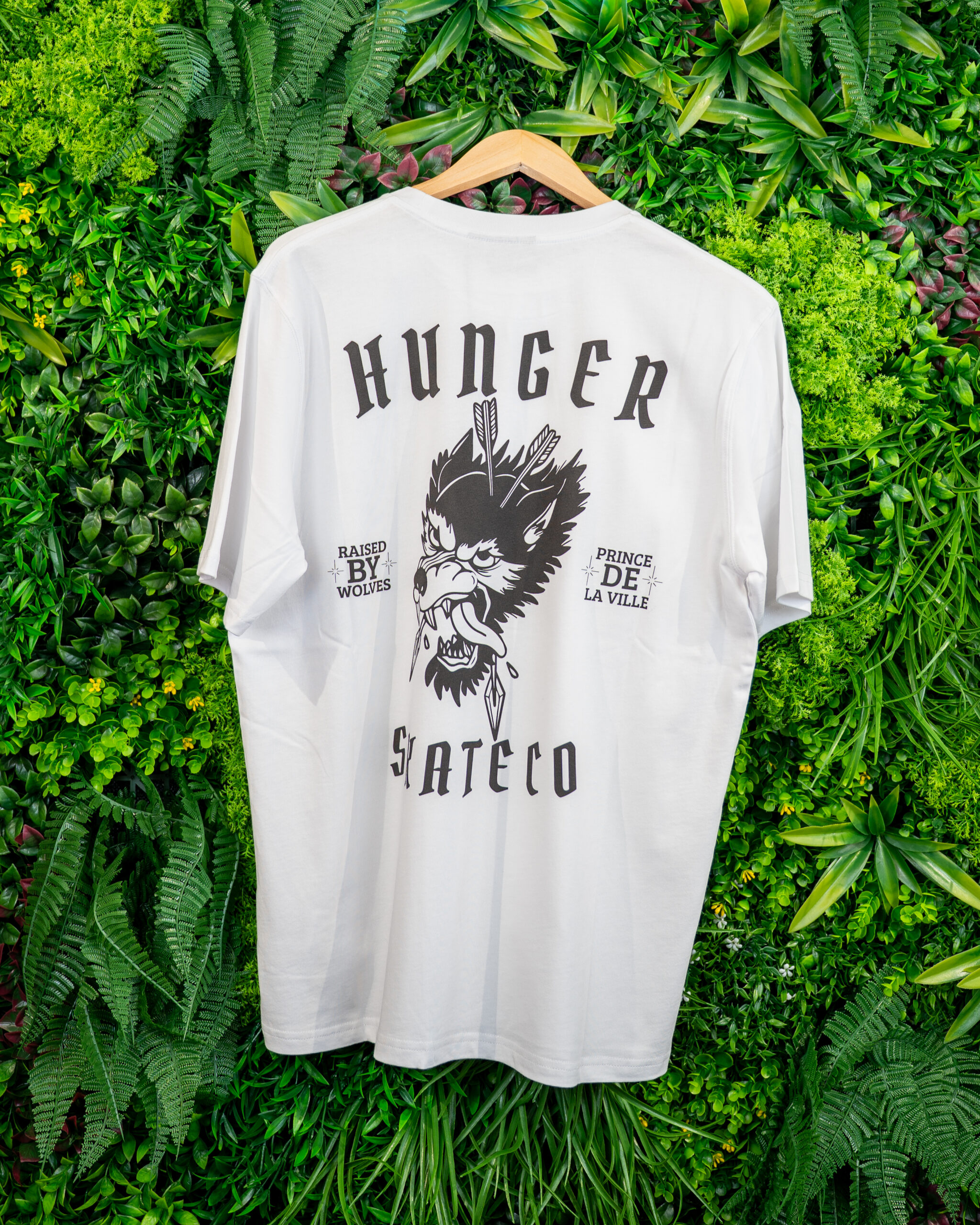 Hunger Tee Wolves White