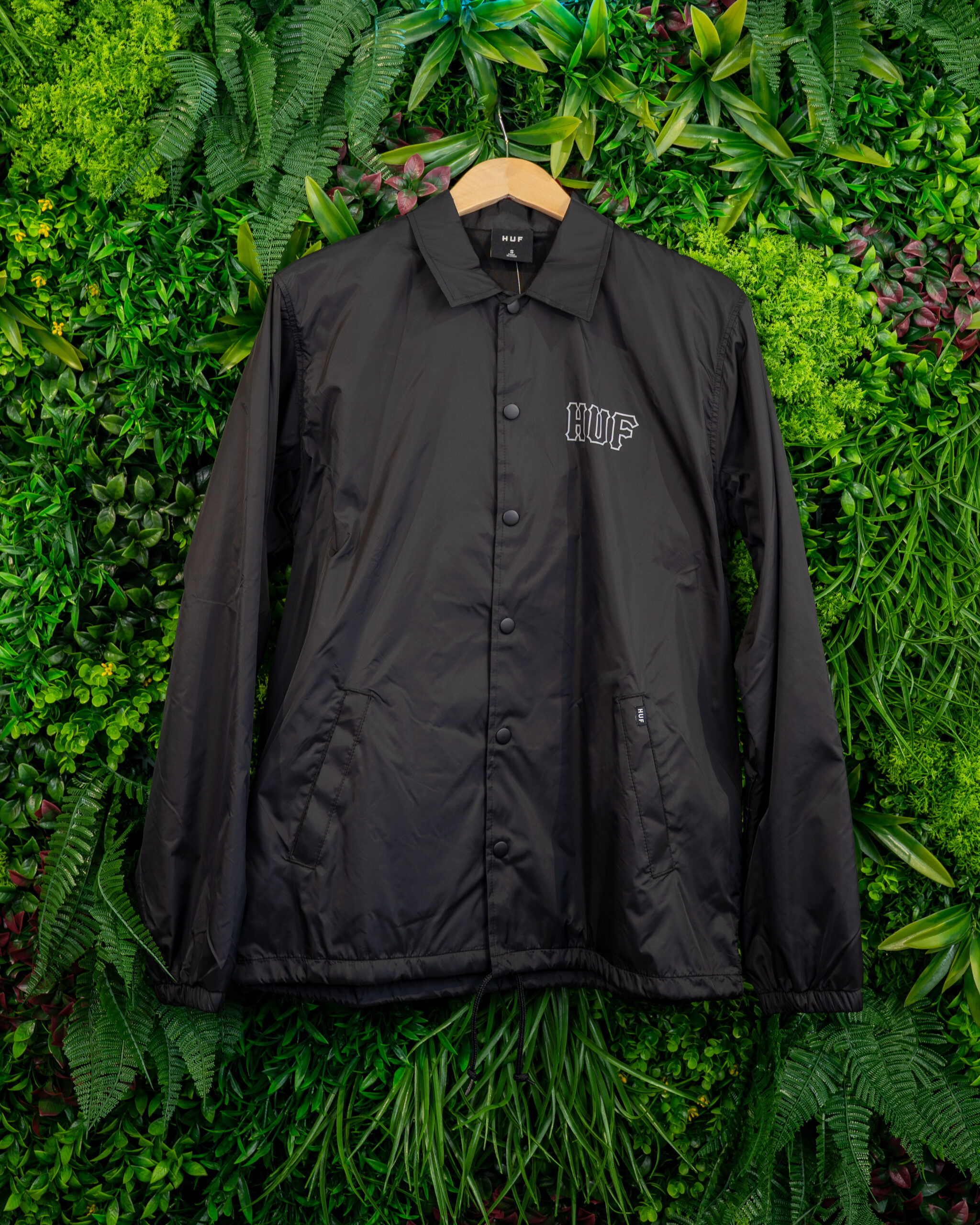 JACKET HUF SET H COACHES BLACK