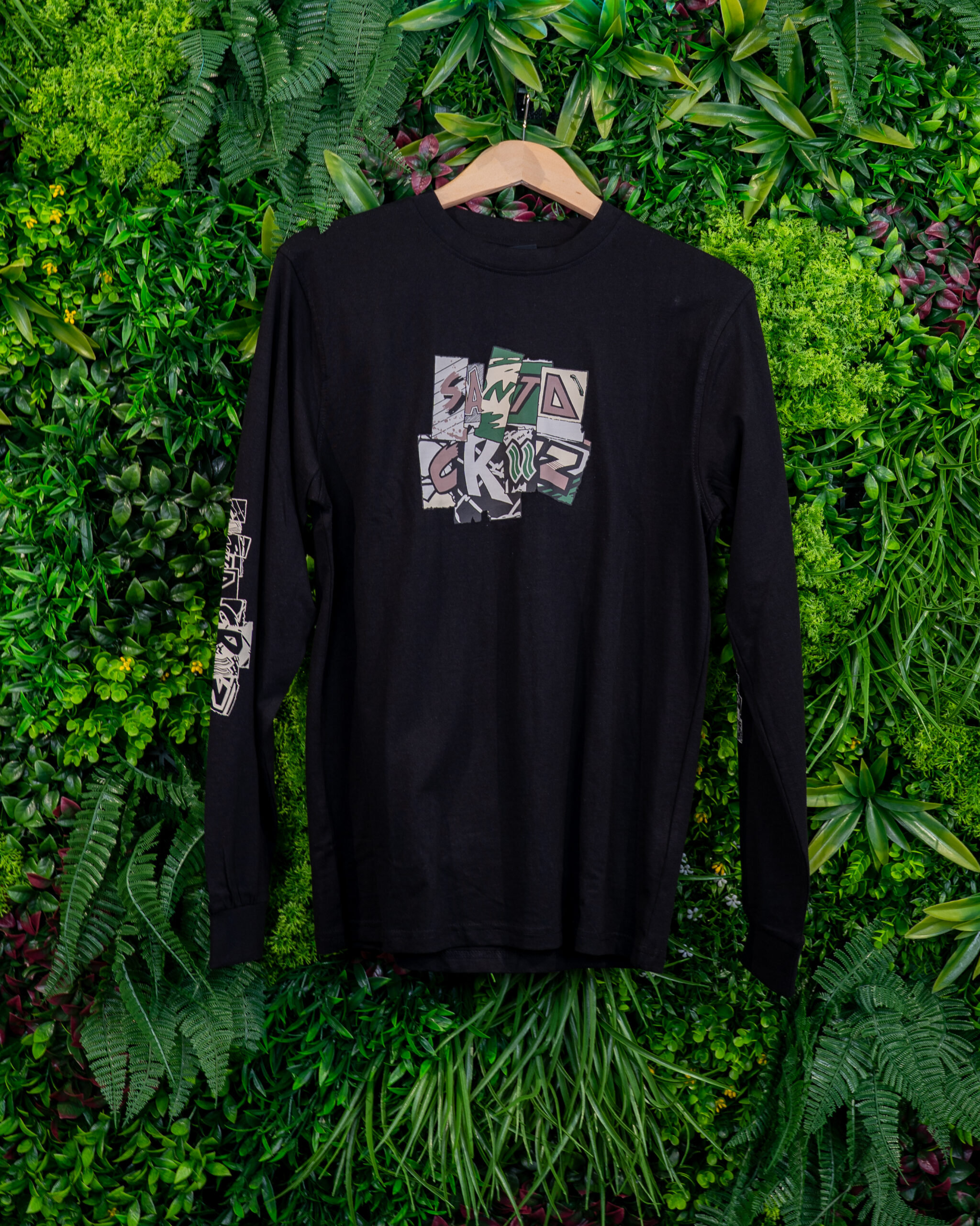 T-SHIRT MANCHES LONGUES KICKBACK FRONT LS BLACK