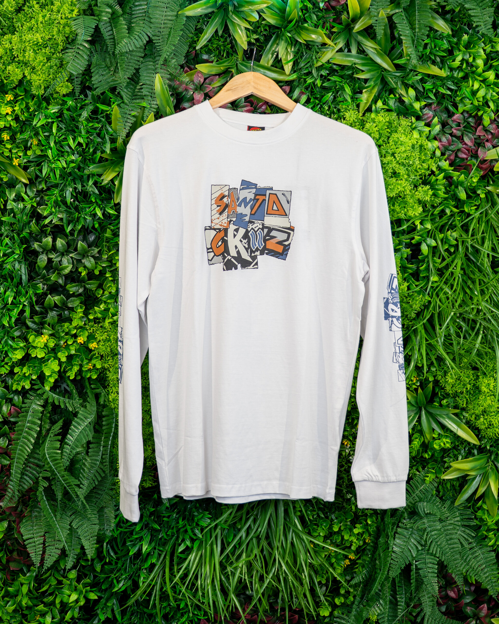 T-SHIRT MANCHES LONGUES KICKBACK FRONT LS WHITE