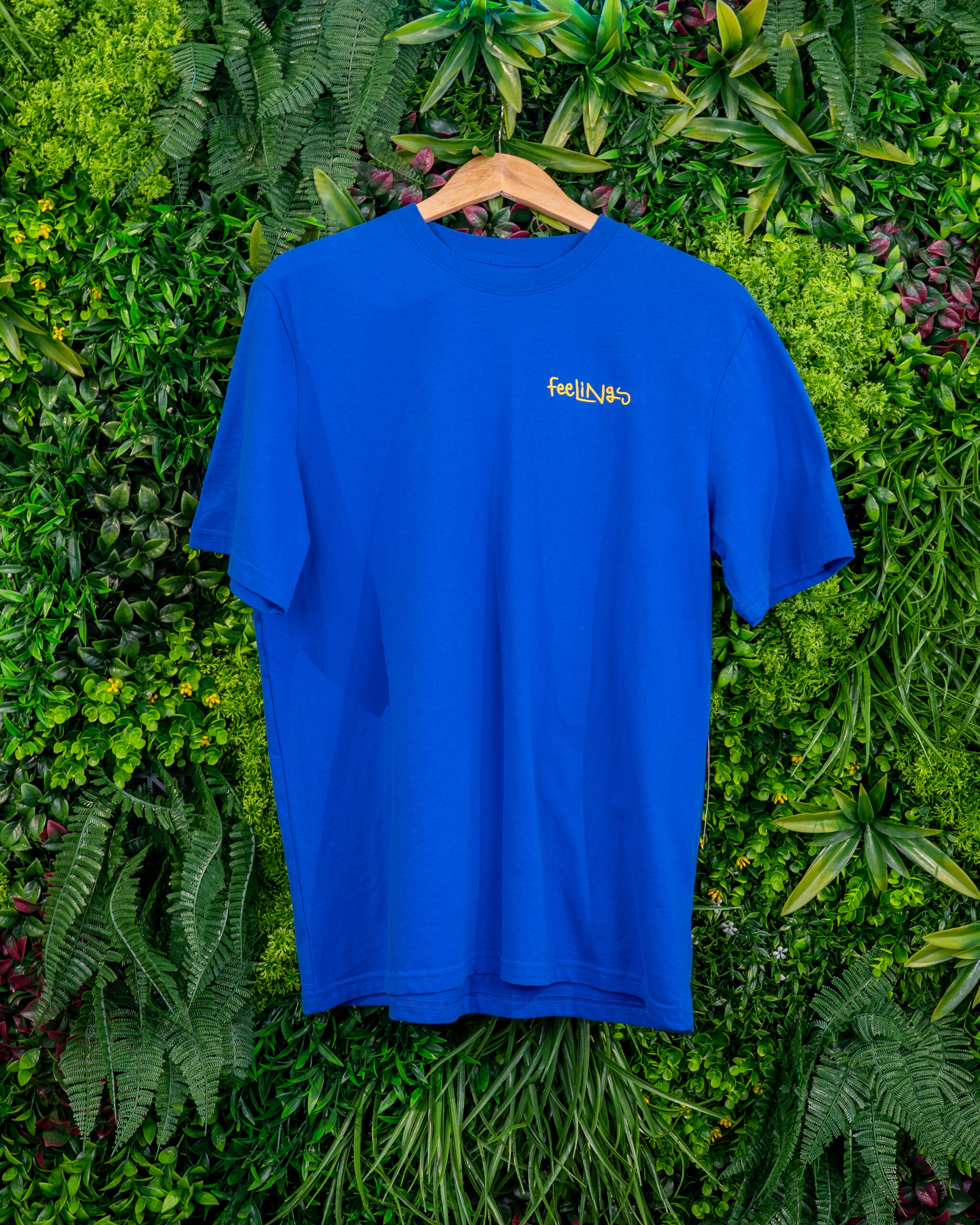 Vanitas Short Sleeves Tee Shirt Electric Blue