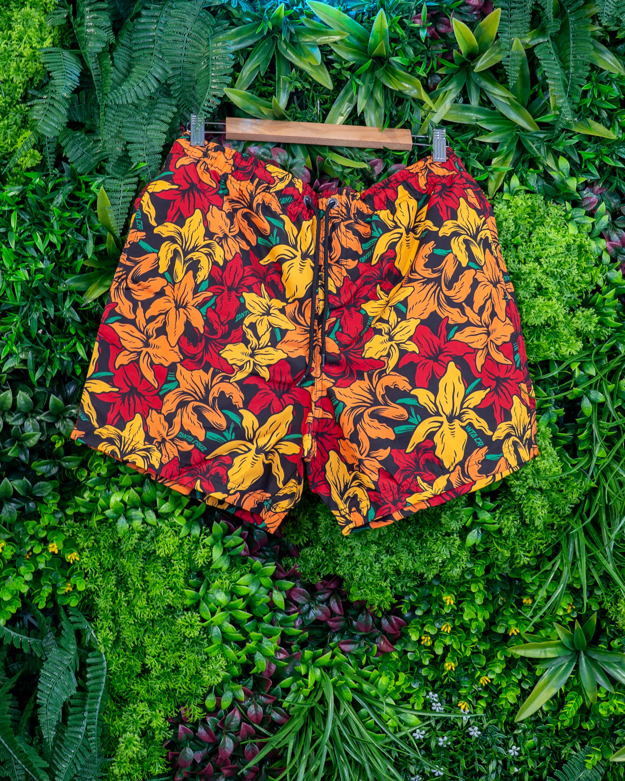 SANTA CRUZ WOOTEN FLOWERS SWIMSHORT