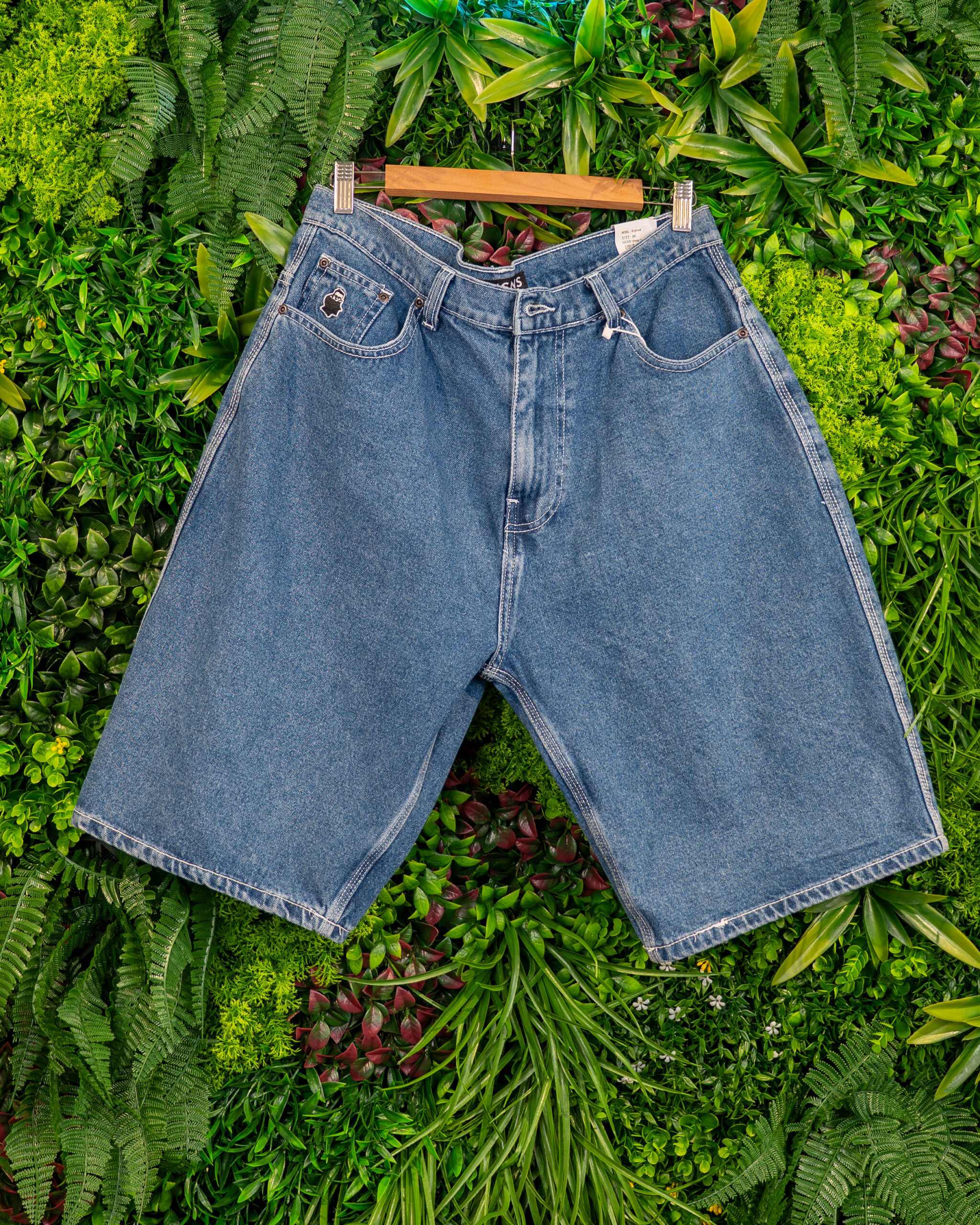 NONSENSE SHORT BIGFOOT DENIM DARK DENIM