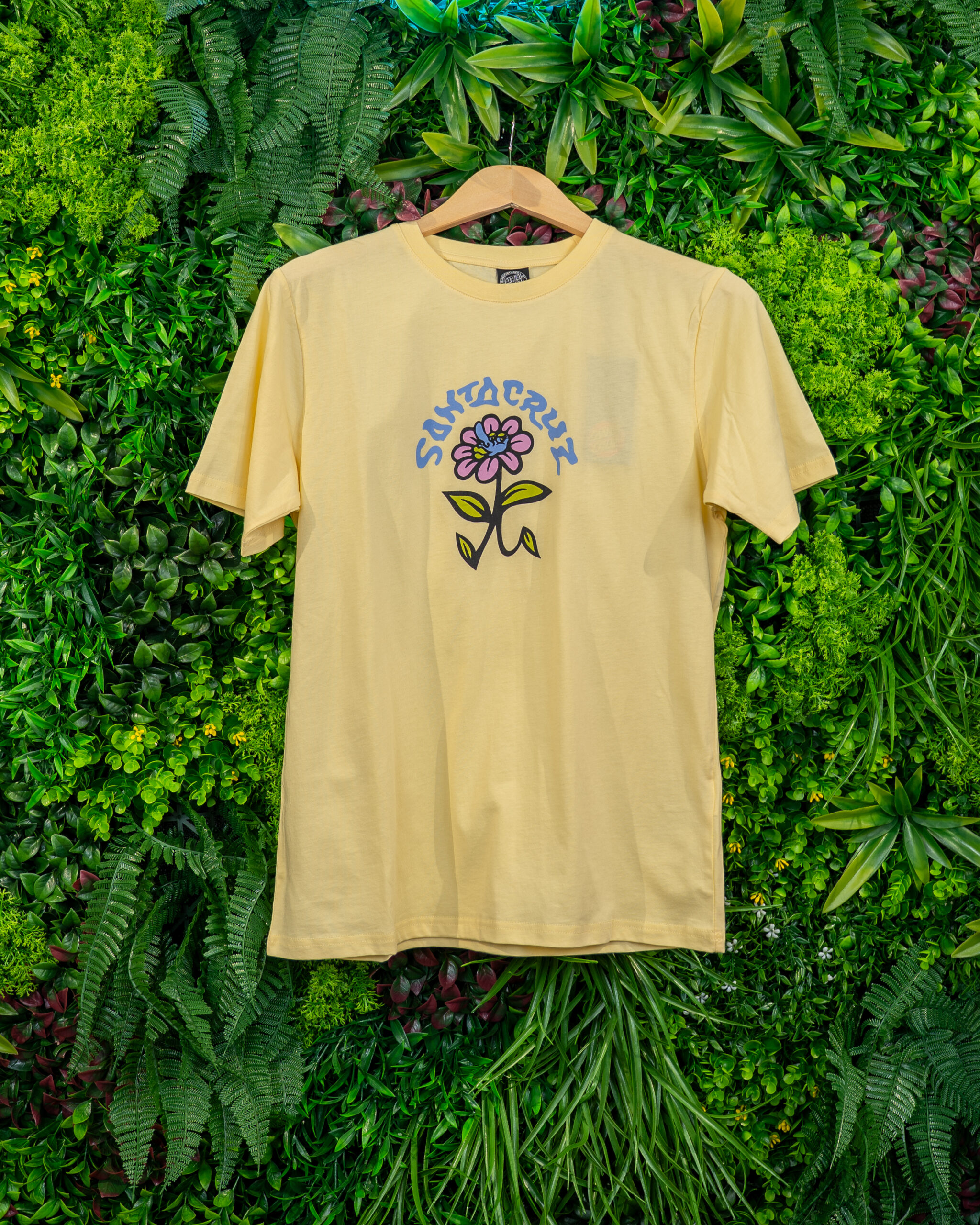 T-SHIRT DELFINO FLOWER FRONT SANTA CRUZ