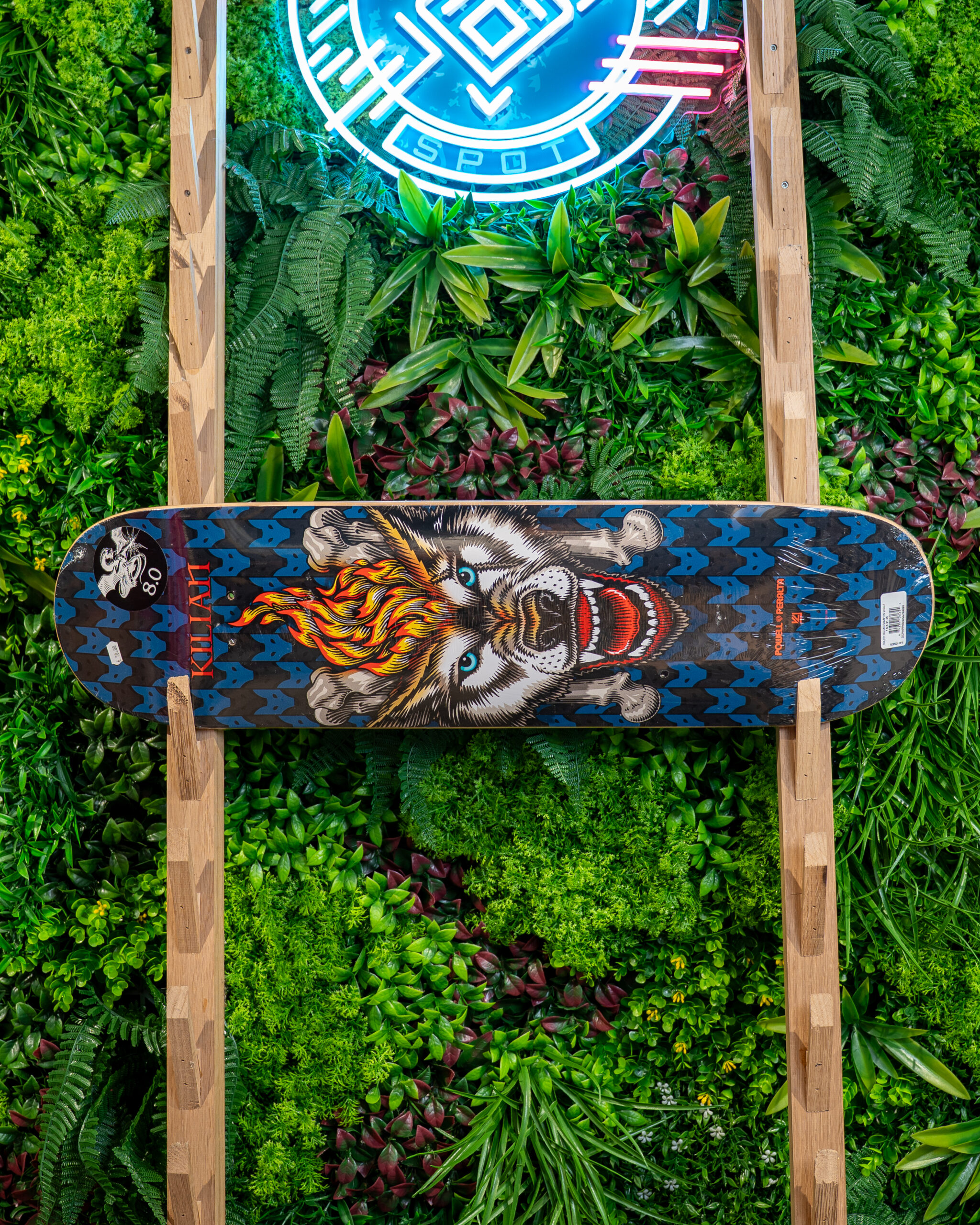 Powell Peralta Kilian Martin Wolf 7 Skateboard Deck 8" x 31.4"