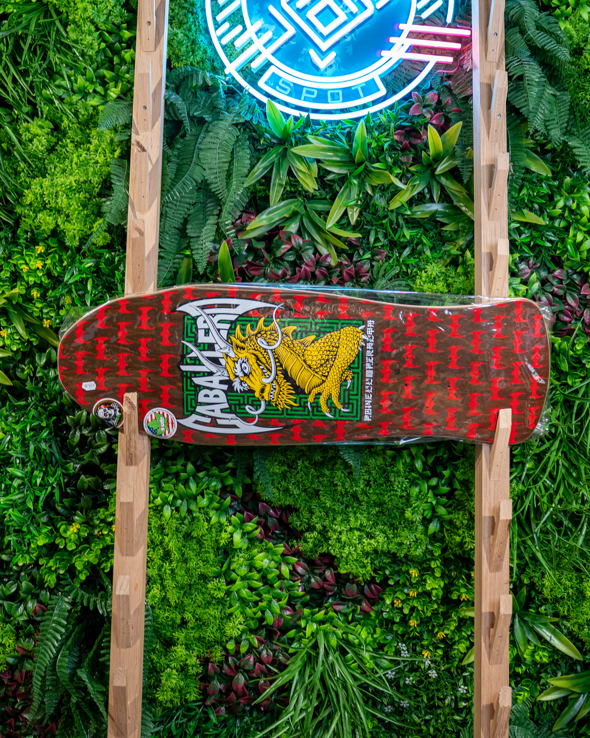 POWELL PERALTA DECK REISSUE CAB STREET 9.6 X 29.75 RED BROWN