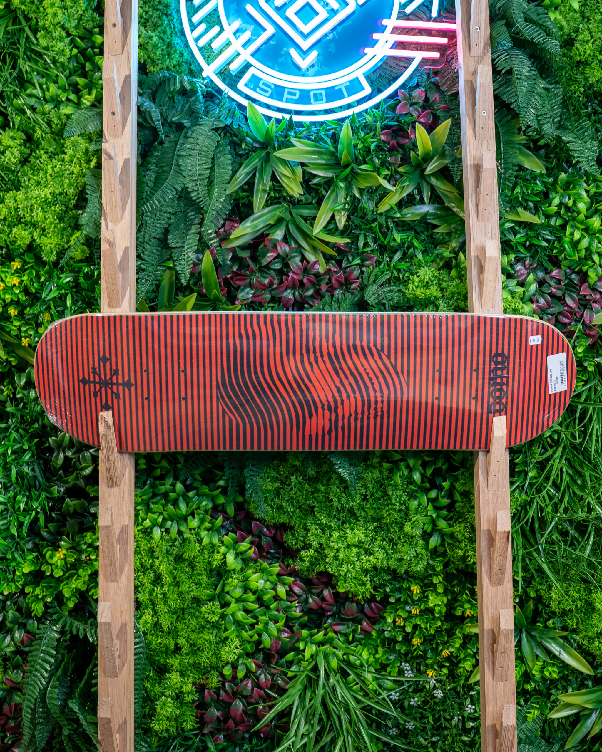 DISORDER DECK DOMO LINES 8.125 RED BLK