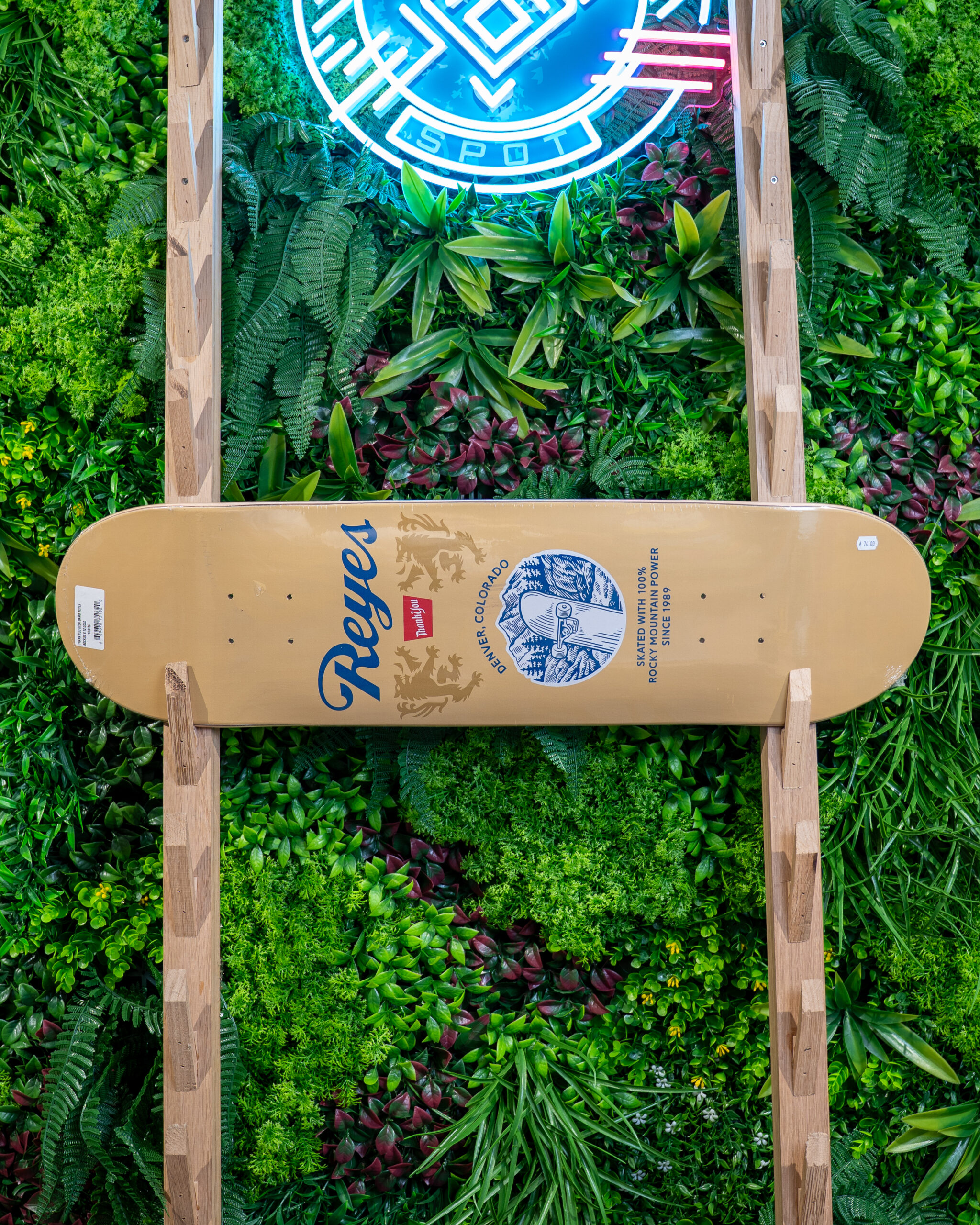 THANK YOU DECK DAVID REYES ROCKIES 8.12 GOLD