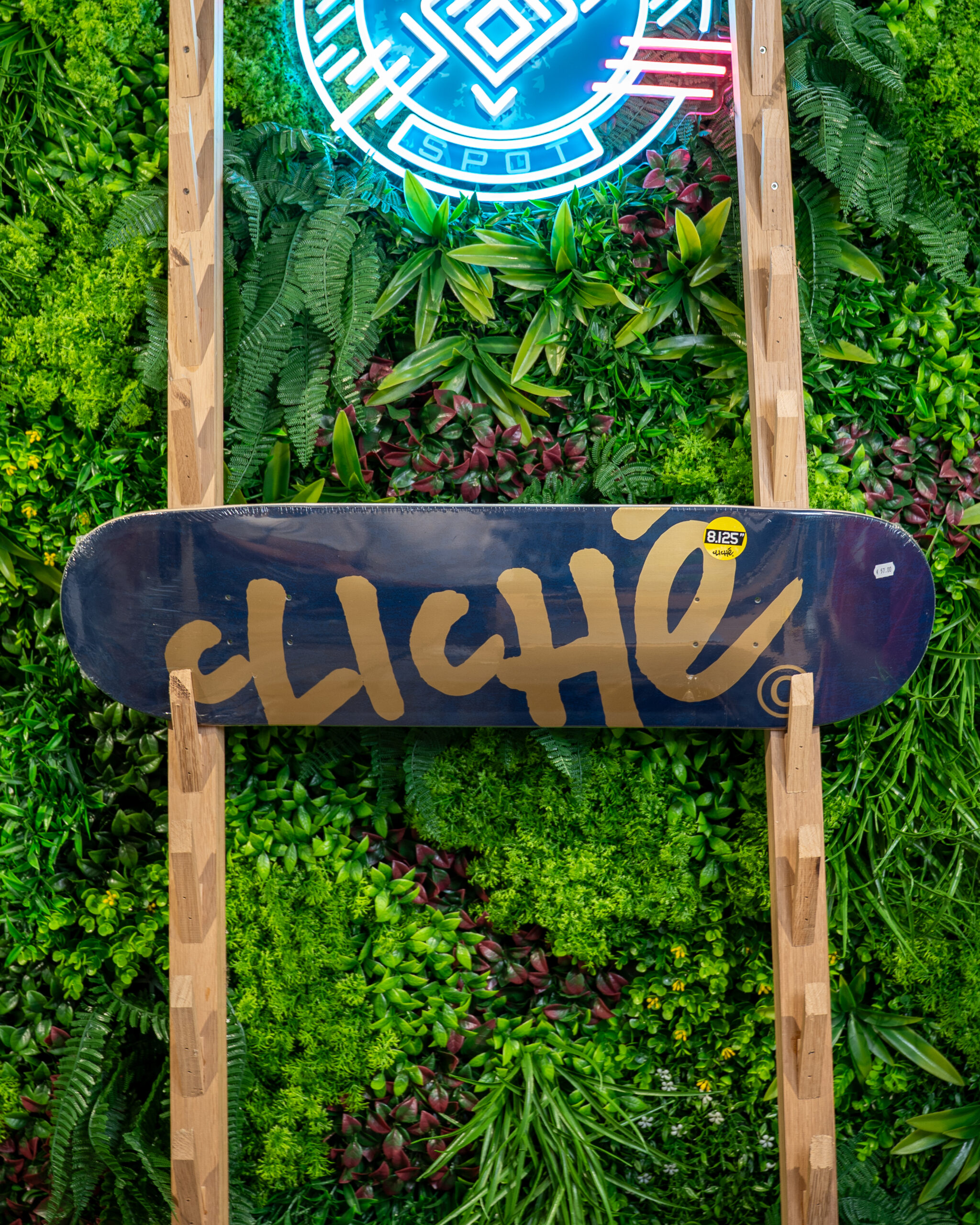 CLICHE DECK HANDWRITTEN RHM NAVY GOLD 8.125 X 31.66