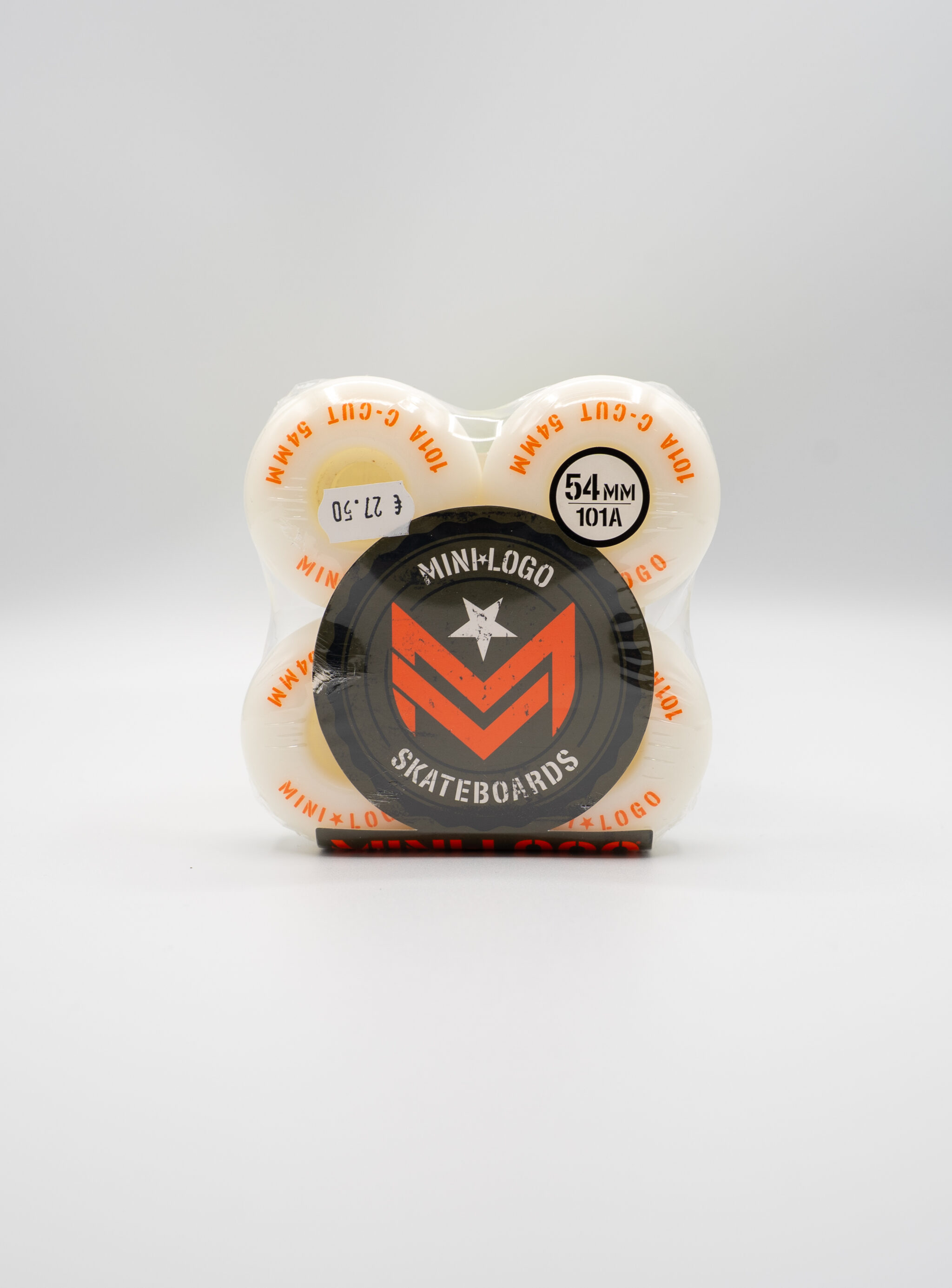 MINI LOGO WHEELS (JEU DE 4) 54MM C-CUT II 101A