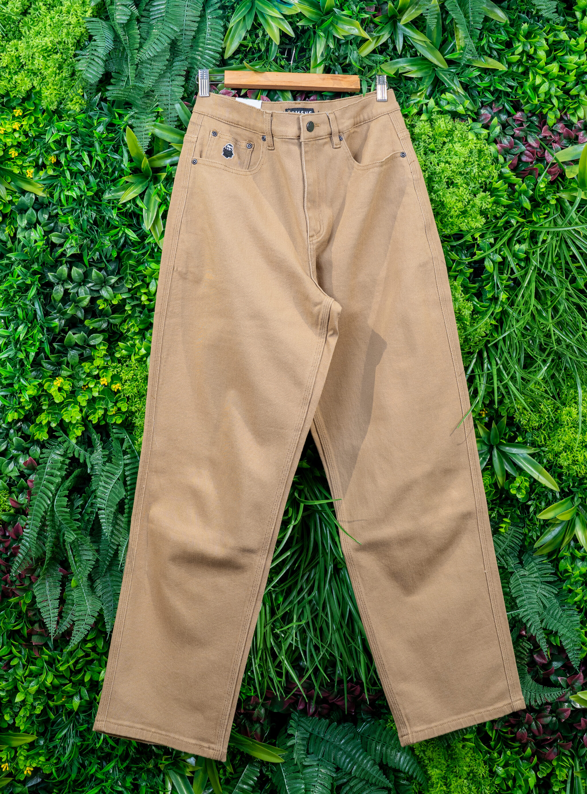 NONSENSE PANT BIGFOOT SUPERSTRETCH CANVAS BEIGE