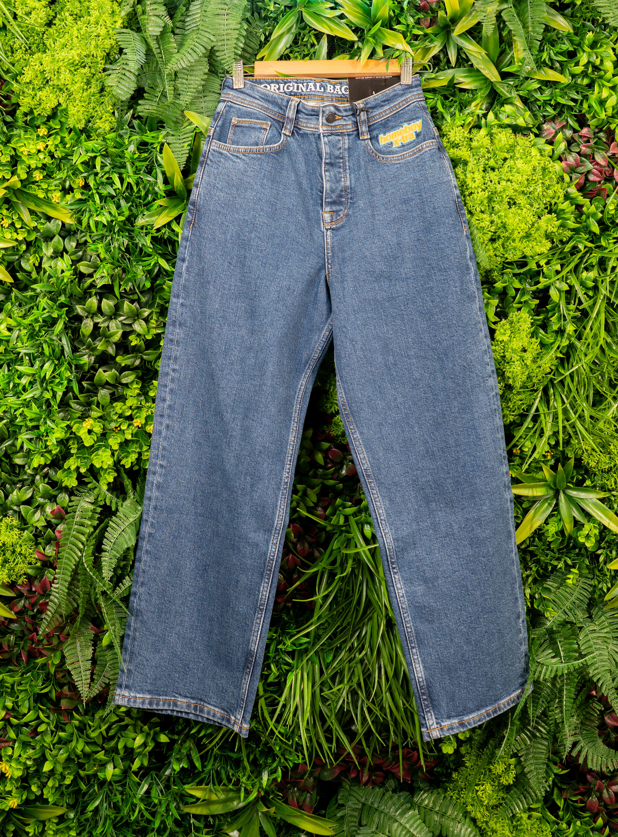 x-tra BAGGY Denim Washed