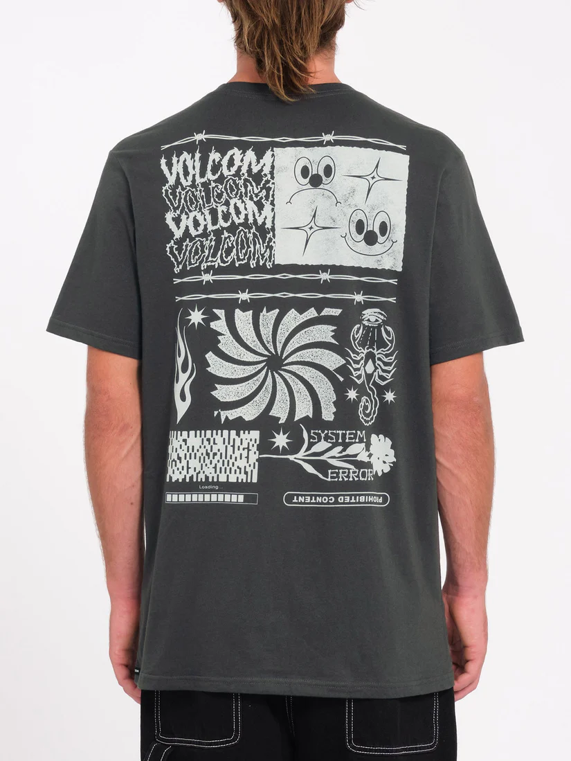 T-SHIRT SYSTEM ERROR LSE SST VOLCOM