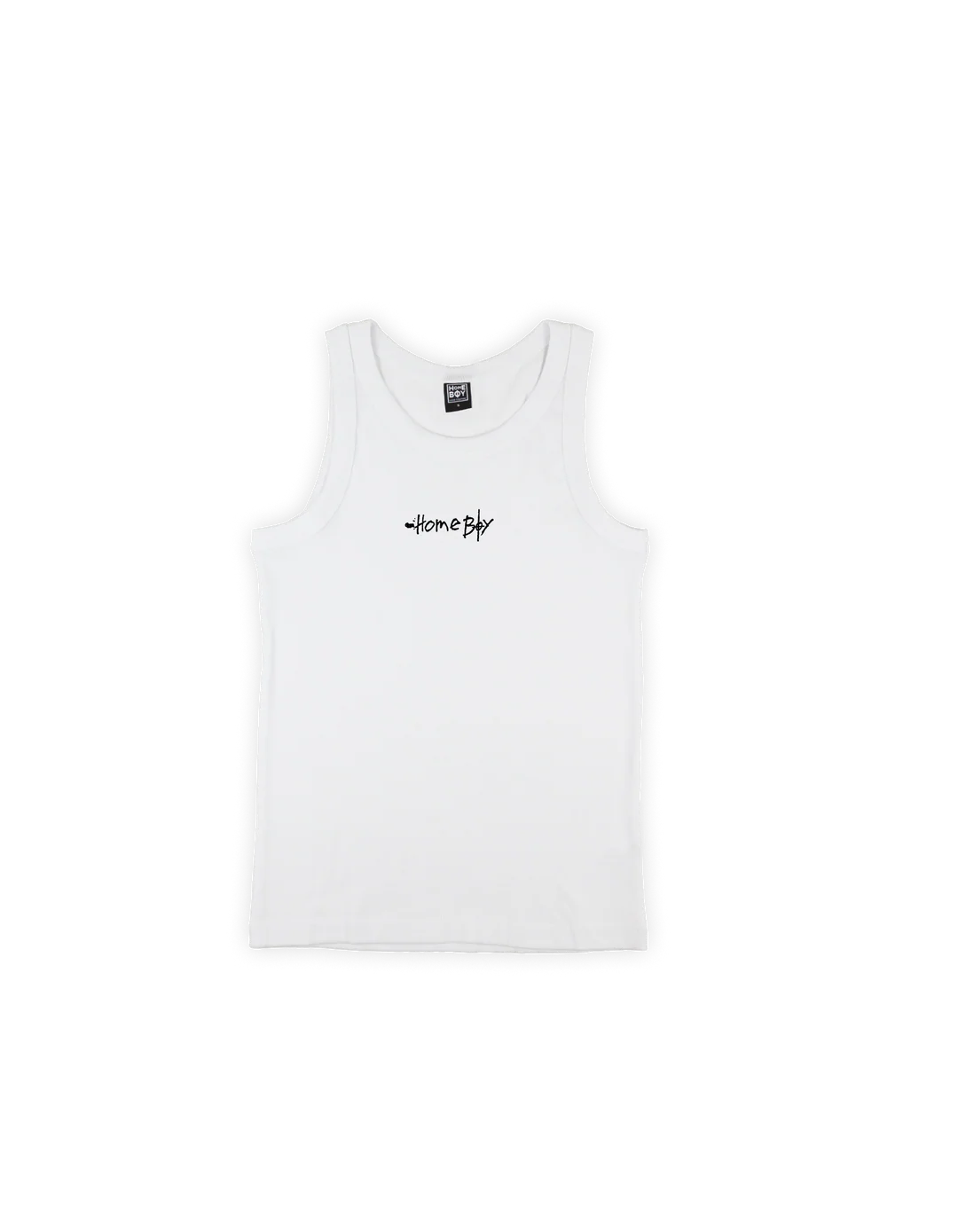 TANK TOP ACHSEL WHITE HOMEBOY