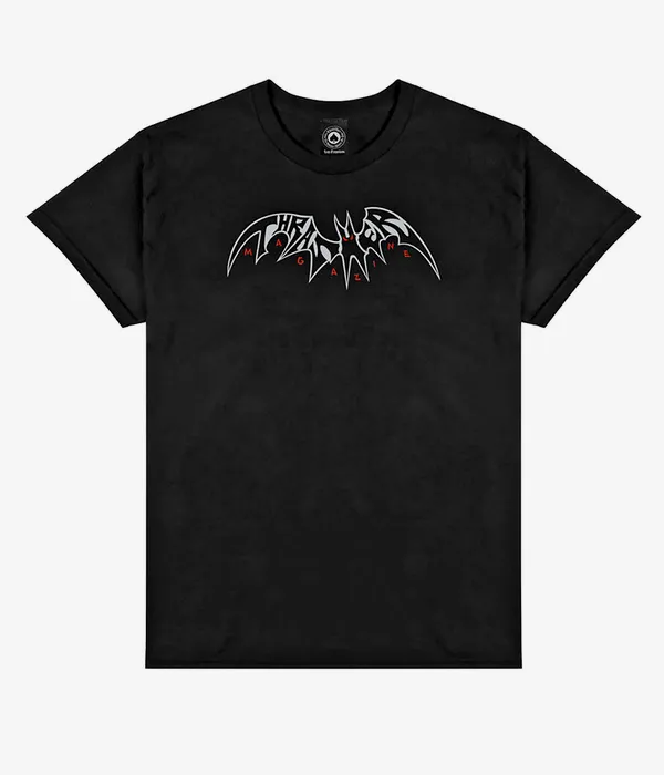 THRASHER T-SHIRT SKY RAT BY NECKFACE BLACK