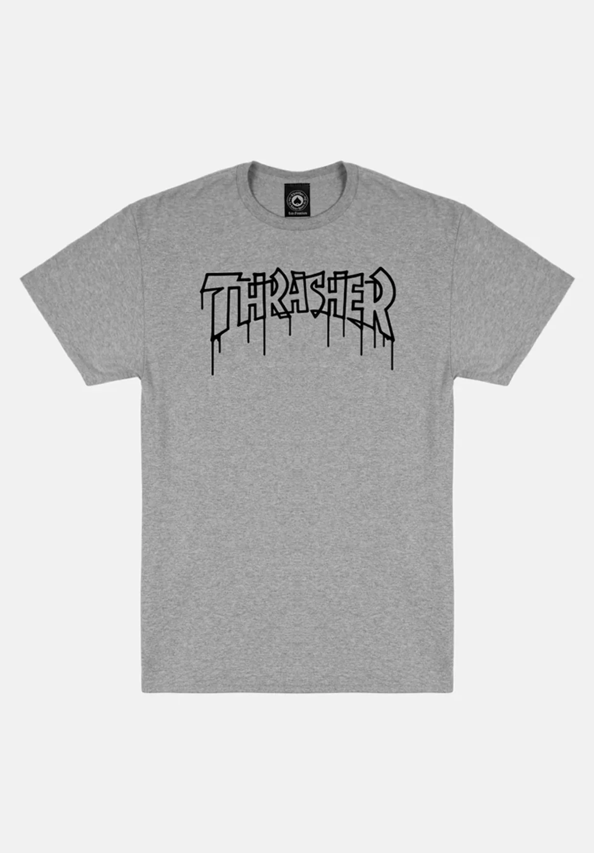 THRASHER T-SHIRT ONE-LINER SPORT GREY